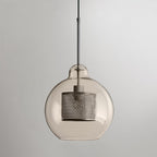Modern Pendant Light Glass Adjustable Height Elegant Design 15