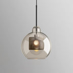 Modern Pendant Light Glass Adjustable Height Elegant Design 16