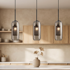 Modern Pendant Light Glass Adjustable Height Elegant Design 98