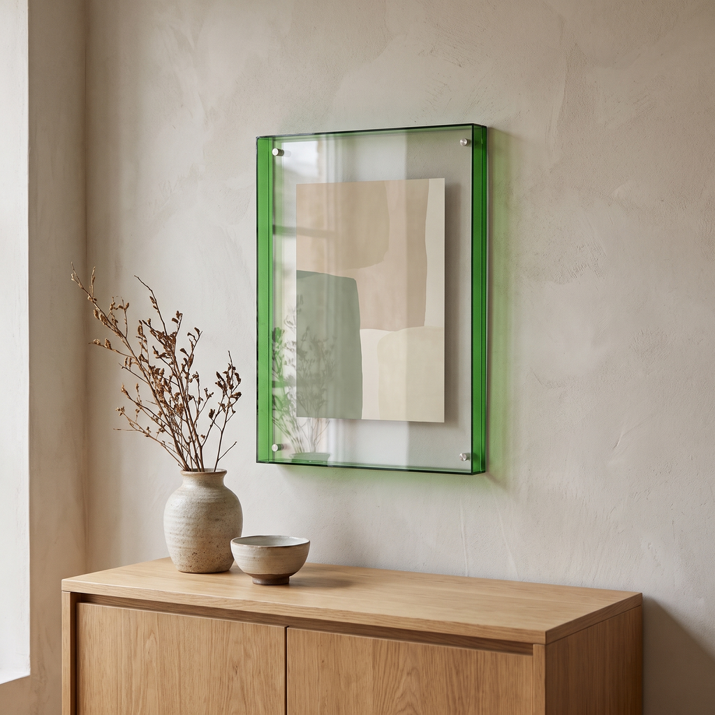 Modern Photo Frame Acrylic Vibrant Edge 13