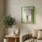 Modern Photo Frame Acrylic Vibrant Edge 14