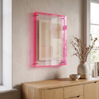 Modern Photo Frame Acrylic Vibrant Edge 31