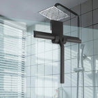 Modern Shower Squeegee Silicone Coating Streakless Finish 0