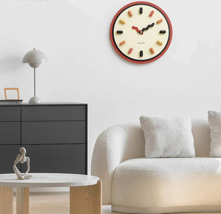 Modern Silent Wall Clock Acrylic 33cm 2