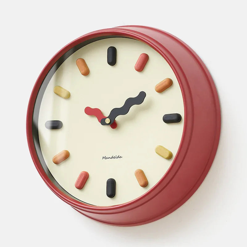 Modern Silent Wall Clock Acrylic 33cm 6
