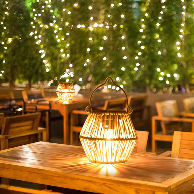 Modern Solar Garden Lantern - Waterproof Outdoor Light with Built-in LED for Eco-Friendly Illumination 0