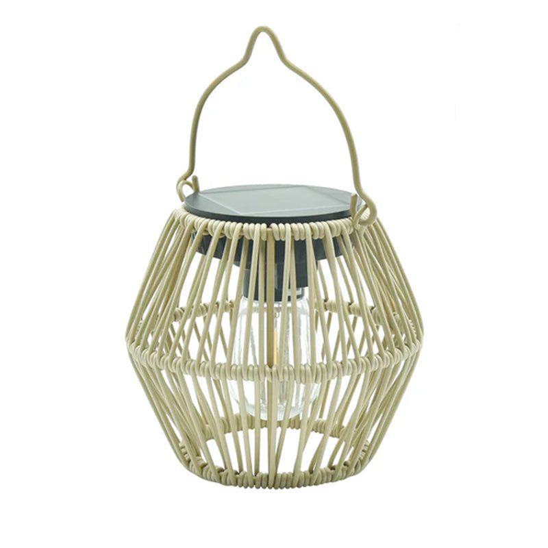 Modern Solar Garden Lantern - Waterproof Outdoor Light with Built-in LED for Eco-Friendly Illumination 3