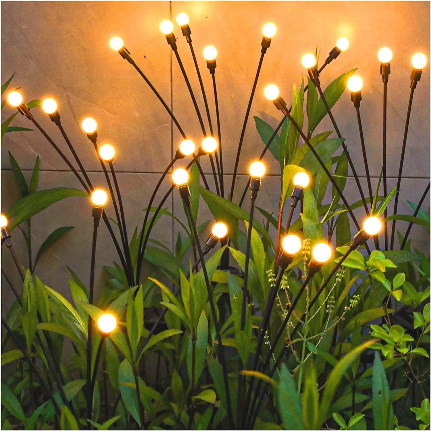 Modern Solar Garden Lights – Waterproof LED Outdoor Lighting for Patios and Landscapes, Easy Installation, 120 Lumens 0