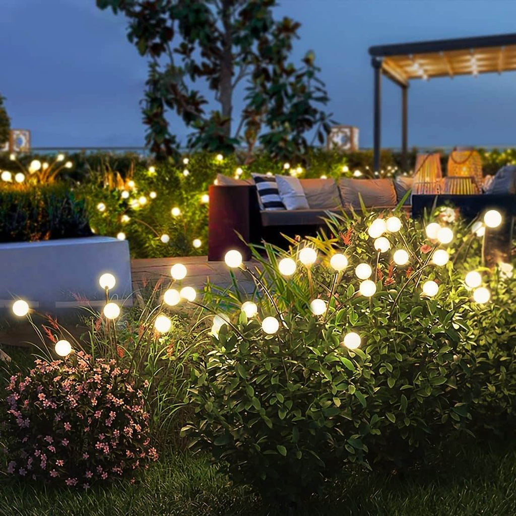 Modern Solar Garden Lights – Waterproof LED Outdoor Lighting for Patios and Landscapes, Easy Installation, 120 Lumens 1