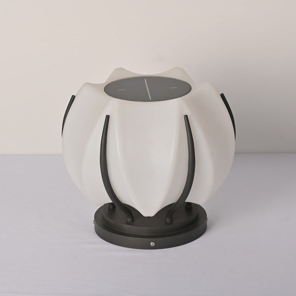 Modern Solar Outdoor Lantern Stainless Steel Waterproof 0