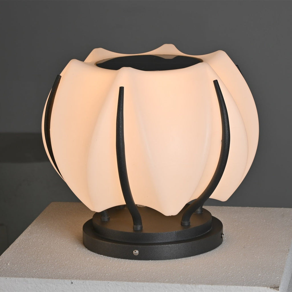 Modern Solar Outdoor Lantern Stainless Steel Waterproof 5