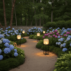 Modern Solar Outdoor Lantern Stainless Steel Waterproof 7