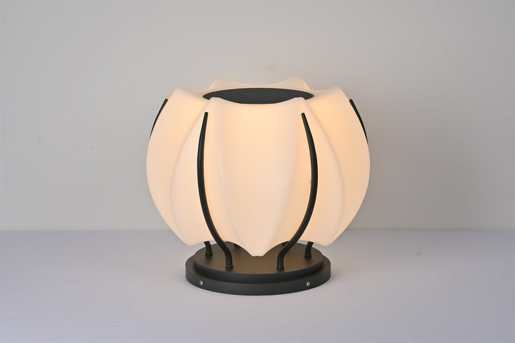 Modern Solar Outdoor Lantern Stainless Steel Waterproof 9