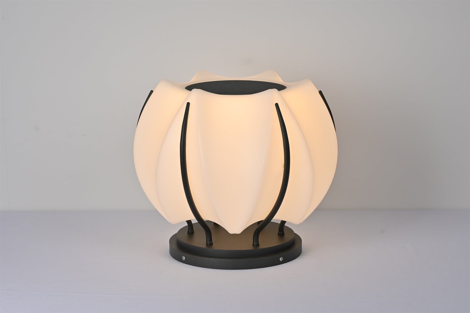 Modern Solar Outdoor Lantern Stainless Steel Waterproof 9