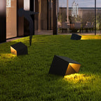 Modern Solar Outdoor Path Light Stainless Steel Automatic 5