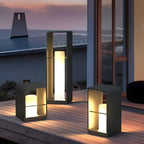Modern Solar Outdoor Path Light Stainless Steel Waterproof 8