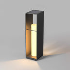 Modern Solar Outdoor Path Light Stainless Steel Waterproof 9