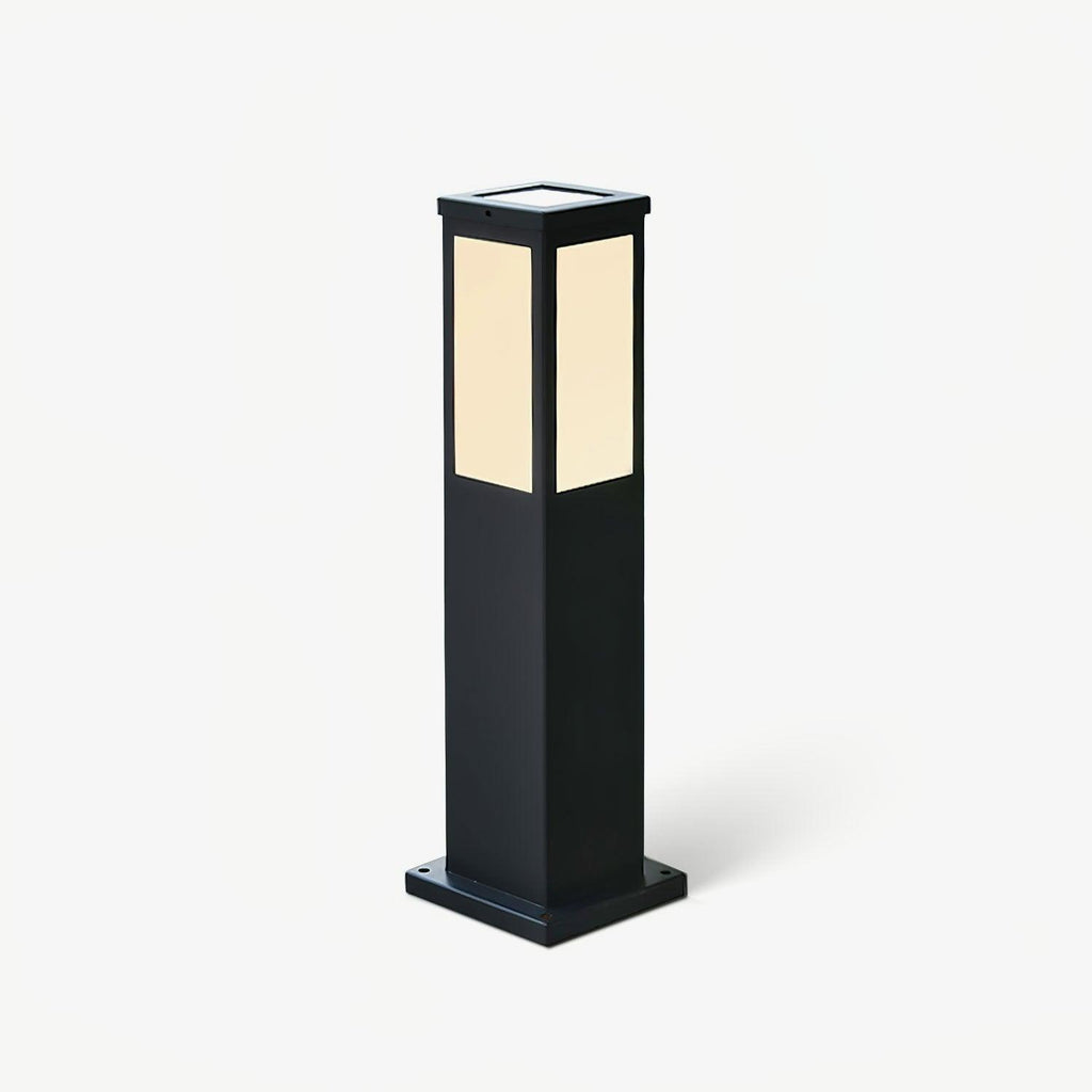 Modern Solar Outdoor Post Light Aluminium Waterproof LED 1