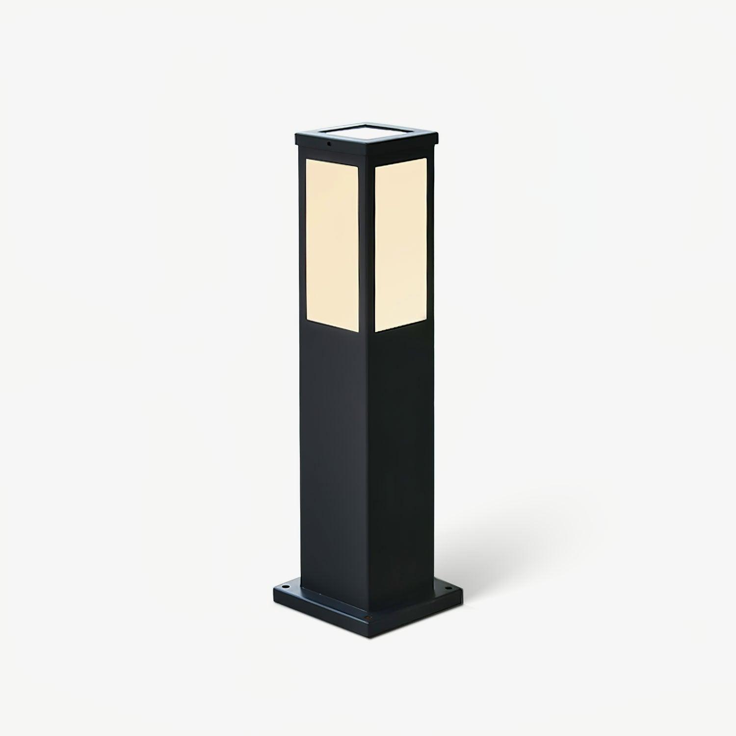 Modern Solar Outdoor Post Light Aluminium Waterproof LED 1