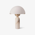 Modern Table Lamp Glass Shade Adjustable Height 0