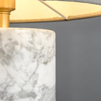 Modern Table Lamp Green Marble Base Inline Switch 8