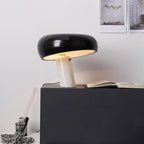 Modern Table Lamp Marble Base Metal Shade LED Compatible 2