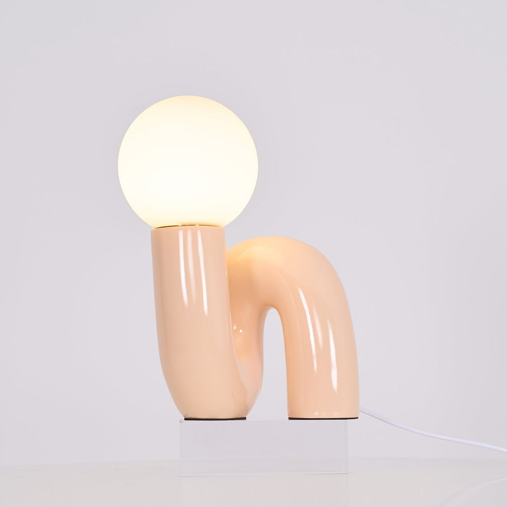 Modern Table Lamp Resin Glass LED Dimmable 0