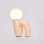 Modern Table Lamp Resin Glass LED Dimmable 0