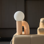 Modern Table Lamp Resin Glass LED Dimmable 4
