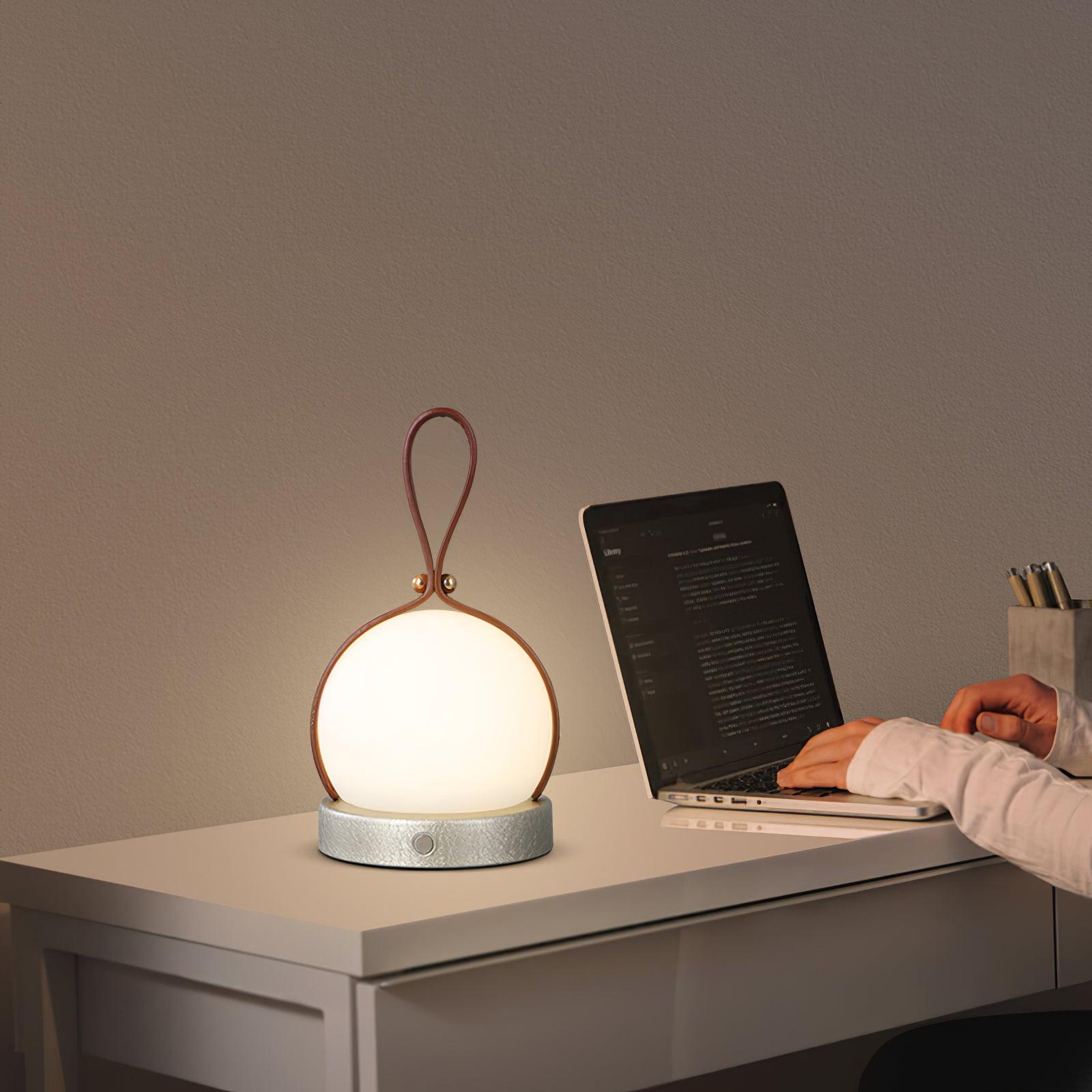 Modern Table Lamp with Integrated LED for Bedroom and Living Room 5