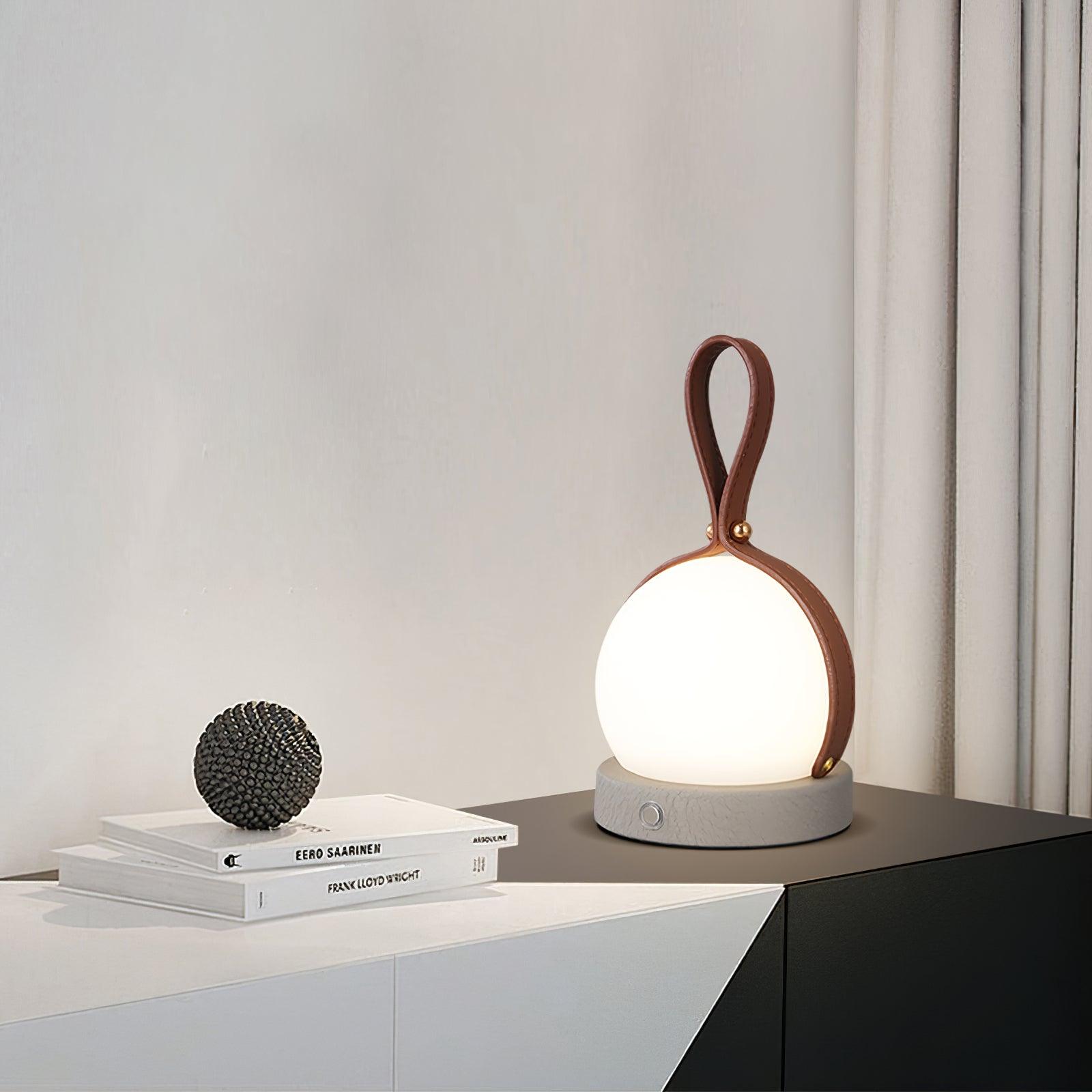 Modern Table Lamp with Integrated LED for Bedroom and Living Room 8