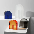 Modern Vivid Bookends Artificial Crystal Decorative Accent 2