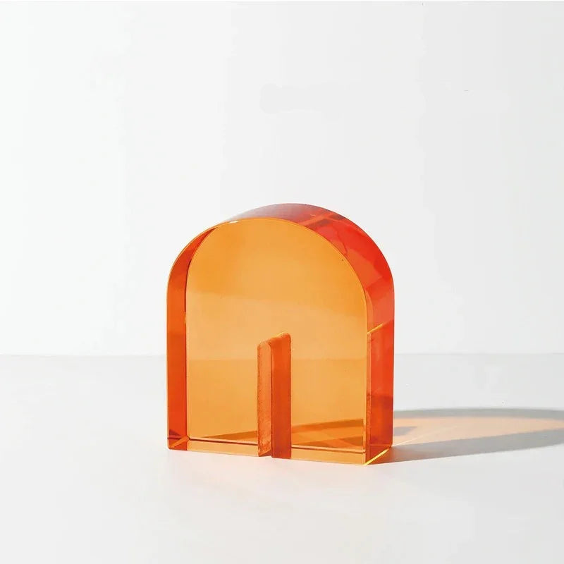 Modern Vivid Bookends Artificial Crystal Decorative Accent 9