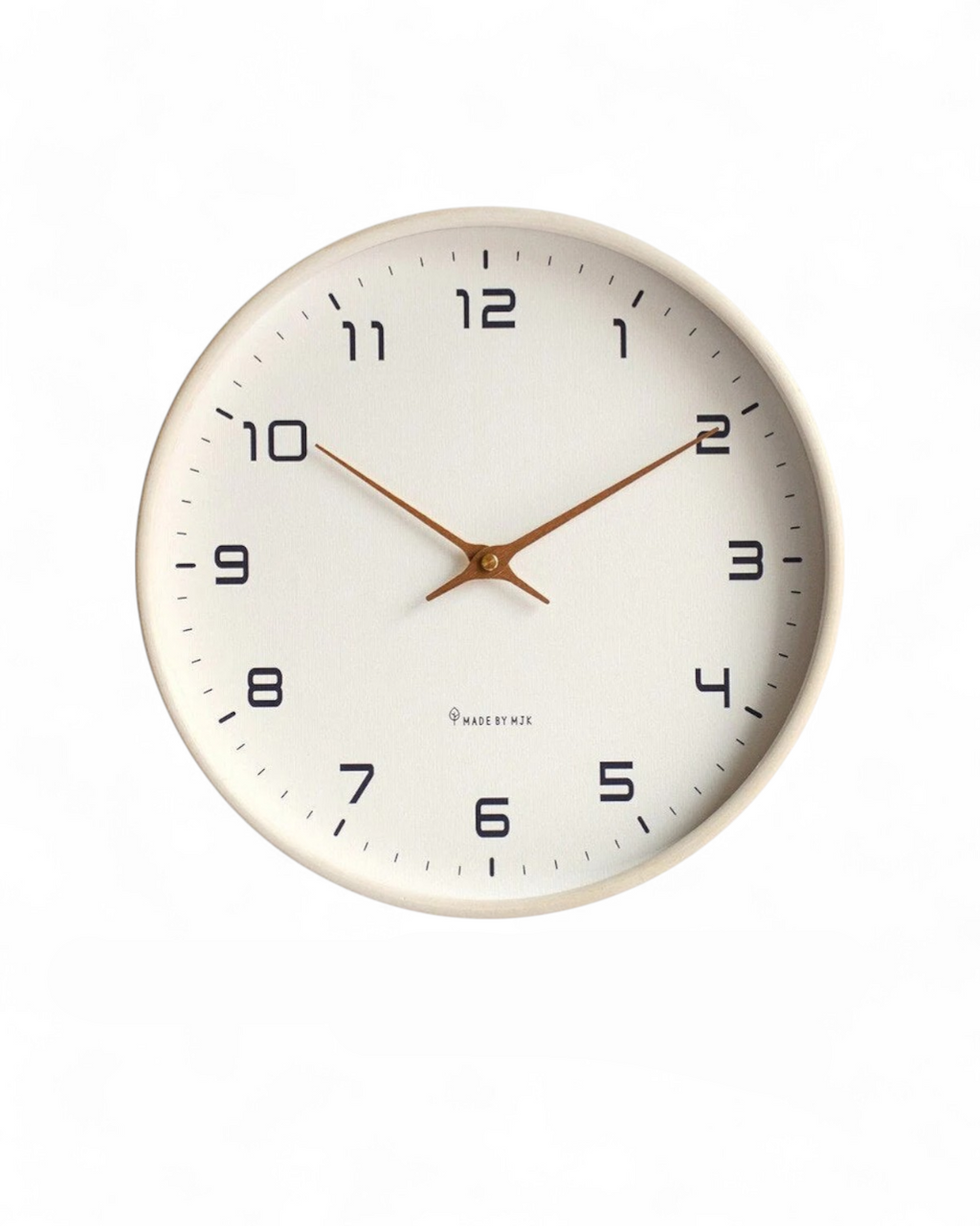 Modern Wall Clock Decor with Natural Wood Frame and Silent Quartz Mechanism - 12 Inch 6