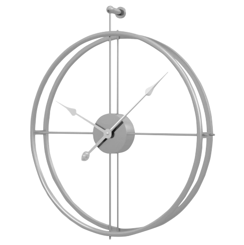 Modern Wall Clock, Openwork Design in Black or Gold Finish – Stylish Wall Clock Decor 4