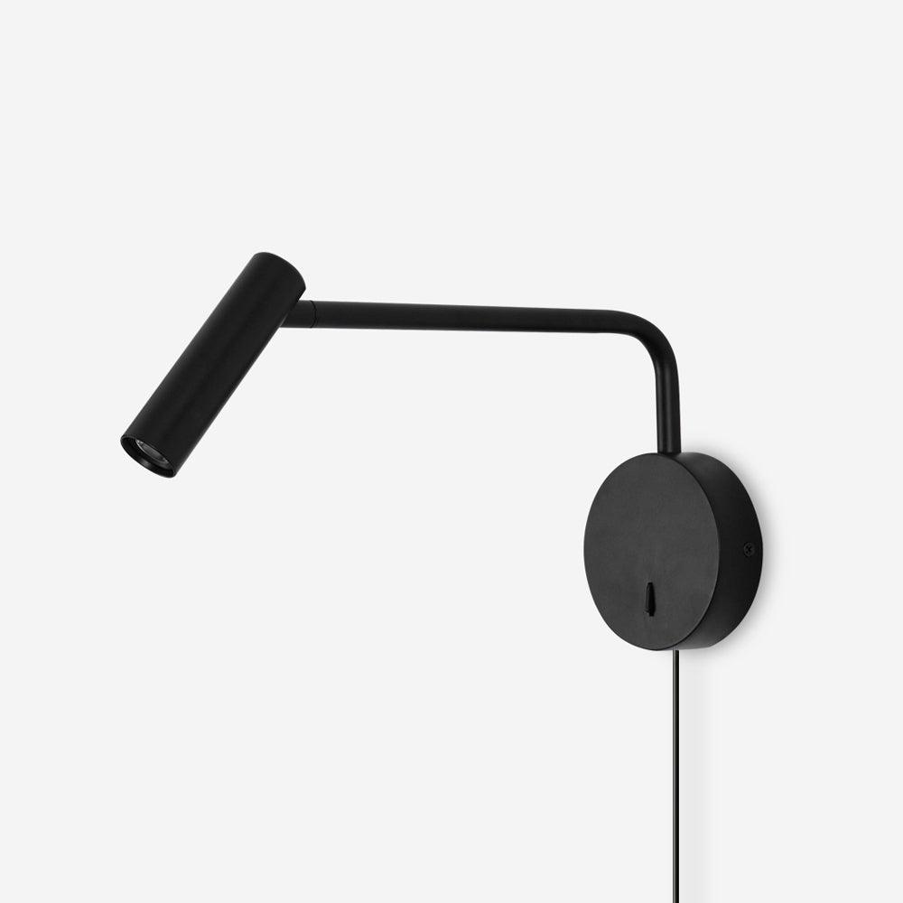 Modern Wall Light with Adjustable Arm and Integrated LED – Black or White 1