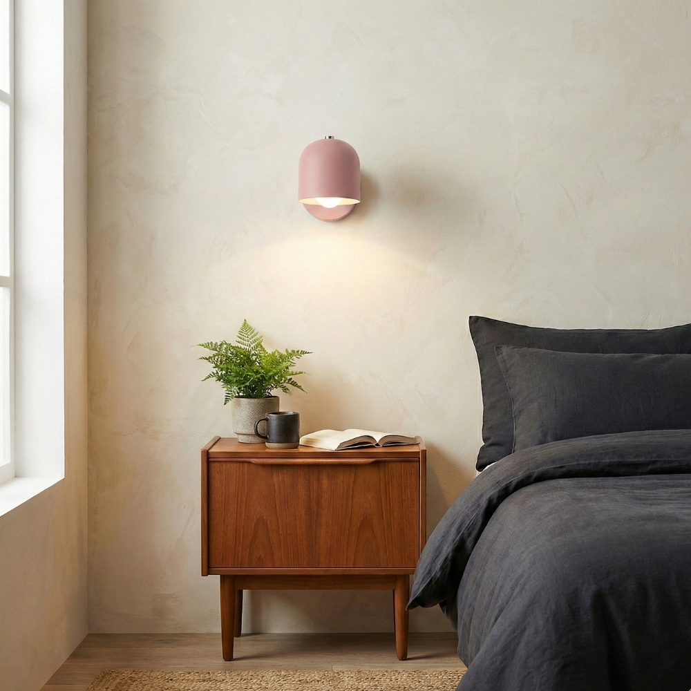 Modern Wall Light with Glass and Iron Design – Elegant Bathroom Sconce 16