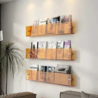 Modern Wall Shelf PVC Space-Saving Design 1