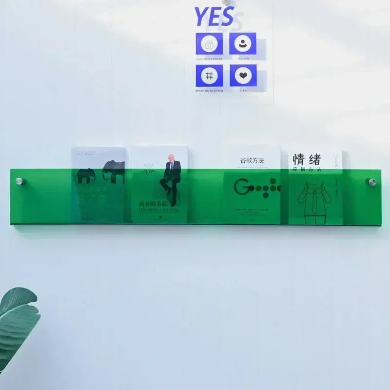 Modern Wall Shelf PVC Space-Saving Design 16