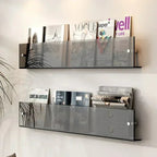 Modern Wall Shelf PVC Space-Saving Design 17