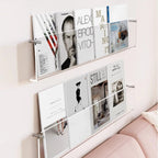 Modern Wall Shelf PVC Space-Saving Design 2