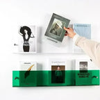 Modern Wall Shelf PVC Space-Saving Design 6