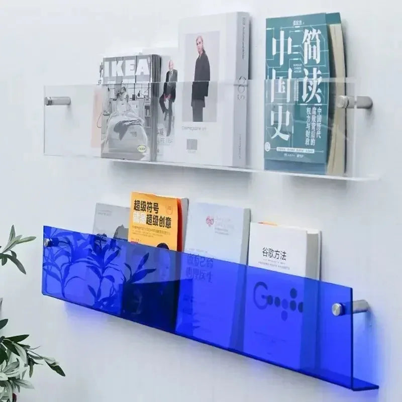 Modern Wall Shelf PVC Space-Saving Design 7