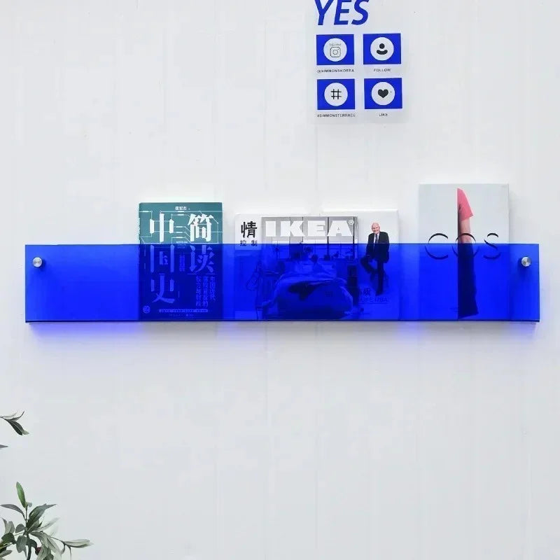 Modern Wall Shelf PVC Space-Saving Design 9