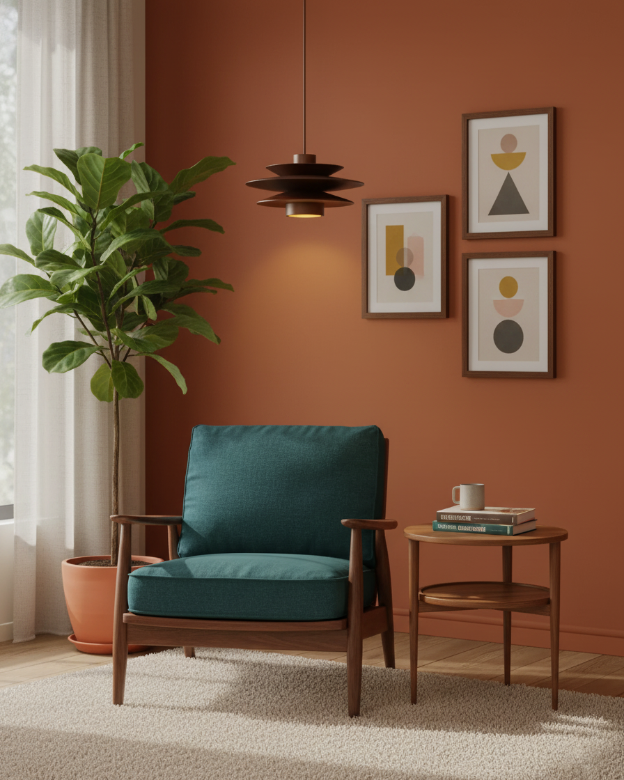 Modern Walnut Pendant Light with Tiered Design – Kitchen Hanging Light 8