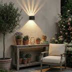 Modern Waterproof Aluminum Outdoor Wall Sconce Lamp with LED Light - 600 Lumens 15