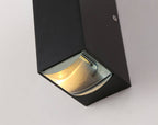 Modern Waterproof LED Outdoor Wall Lamp – Adjustable Black Aluminum Outdoor Wall Sconce for Patios and Fences 8
