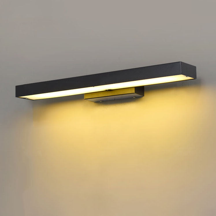 Modern Waterproof LED Outdoor Wall Lantern with Motion Sensor – Rectangular Design for Exterior Use 4