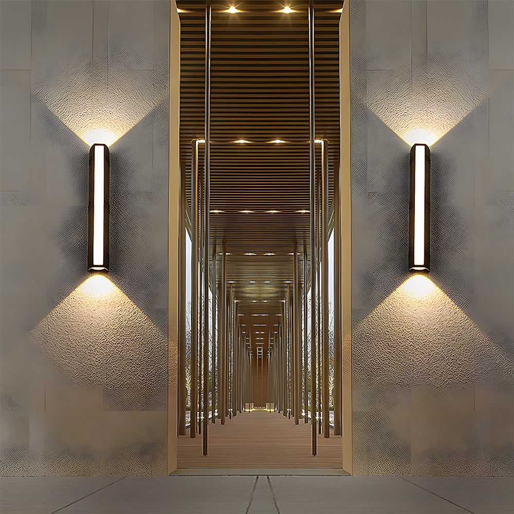 Modern Waterproof LED Outdoor Wall Light – Stylish Exterior Wall Lantern for Gardens and Entryways 2