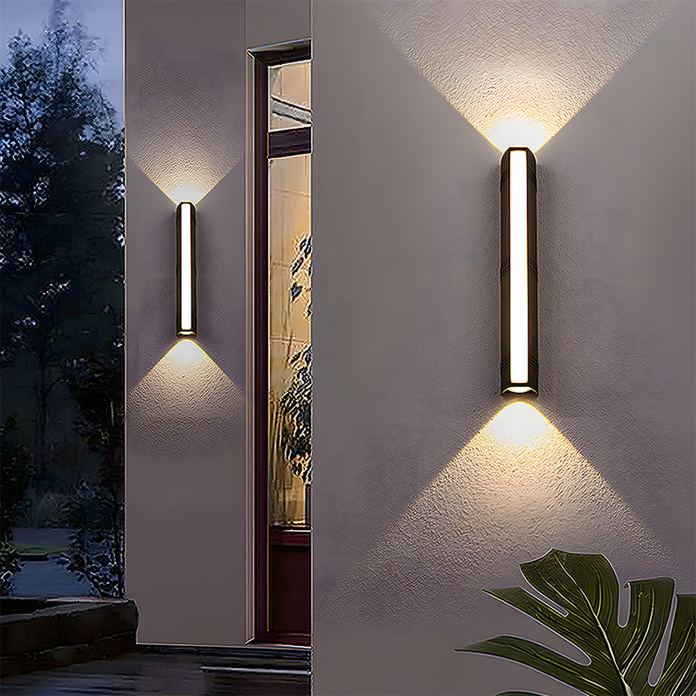 Modern Waterproof LED Outdoor Wall Light – Stylish Exterior Wall Lantern for Gardens and Entryways 8